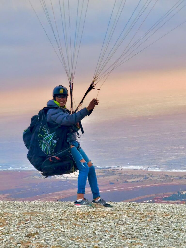 Paragliding is fun | Hamza Nid d’Aigle